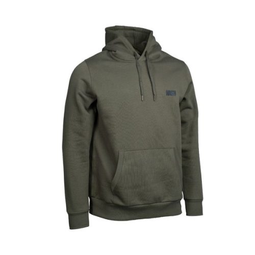  	 NASH MAKE IT HAPPEN Carp Logo Hoodie Green Pulóver XXL 