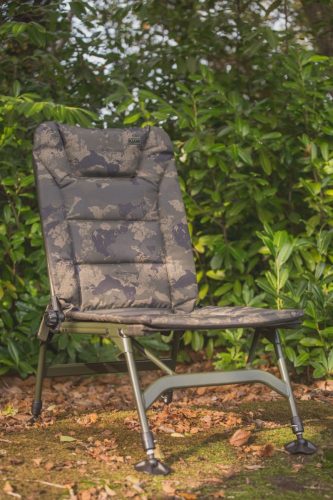 Solar Tackle - Undercover Camo Session Chair - Terepmintás karfa nélküli szék