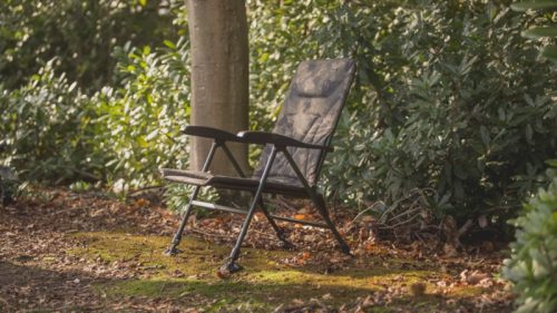 Solar Tackle - Undercover Camo Recliner Chair - Terepmintás karfás szék