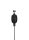  	 FOX BLACK LABEL DUMPY Bobbins Black-Fekete