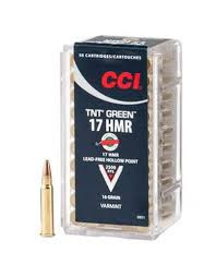 CCI 17 HMR TNT GREEN 16GR