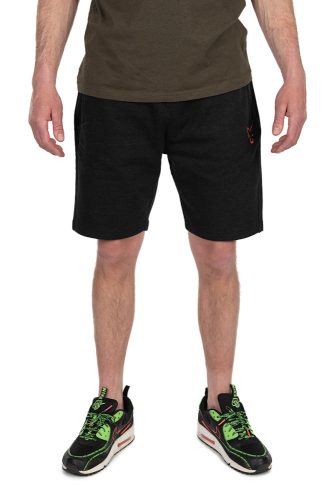 FOX COLLECTION Black/Orange LW Jogger Short Rövidnadrág S