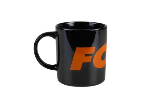 FOX Black and Orange Logo Ceramic Mug Bögre