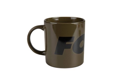 FOX Green and Black Logo Ceramic Mug Bögre 