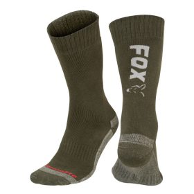 FOX Green/Silver Thermolite Long Sock 40-43 Zokni 