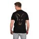 Fox Black Large Print T-Shirt póló XL