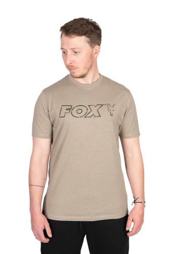 FOX LTD LW Khaki Marl T Póló S 