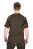 FOX Khaki/Camo Outline T-Shirt Póló L