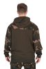  	 FOX LW Khaki/Camo Split Zip Hoody Zippzáros Pulóver S 