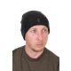FOX COLLECTION Beanie BLACK/ORANGE Sapka 