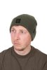 FOX COLLECTION Beanie GREEN/BLACK Sapka