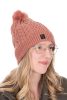 FOX Ladies Knitted Bobble Hat Női Kötött Sapka