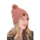 FOX Ladies Knitted Bobble Hat Női Kötött Sapka