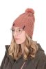 FOX Ladies Knitted Bobble Hat Női Kötött Sapka