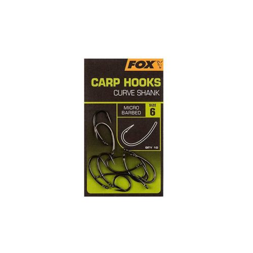 Fox Curve Shank Hook horog 2