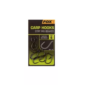 Fox Stiff Rig Beaked Hook horog 6