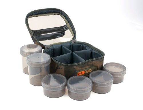 Fox CamoLite Glug 6 Pot Case - Diptartó Táska