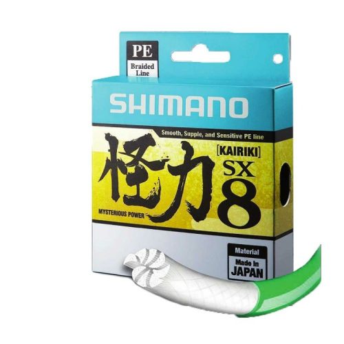 Shimano Kairiki PE fonott zsinór 150m 0.10mm