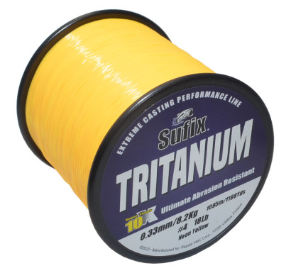 Sufix Tritanium Neon Yellow damil / 0,30mm