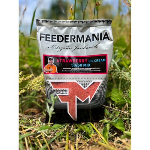 FEEDERMANIA Groundbait 50/50 Mix Strawberry Ice Cream