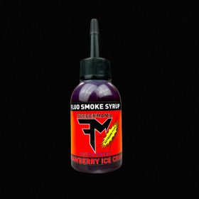   FEEDERMANIA EXTREME FLUO SMOKE SYRUP STRAWBERRY ICE CREAM 75ML 
