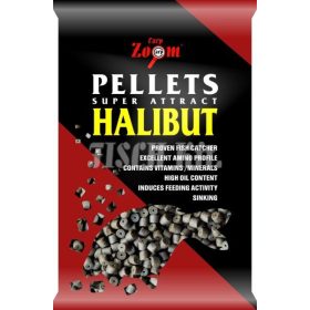 Carp Zoom Halibut pellet fúrt 20mm