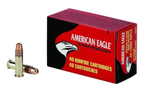 .22LR Federal American Eagle 38gr HV Copper Plated HP 40db/doboz