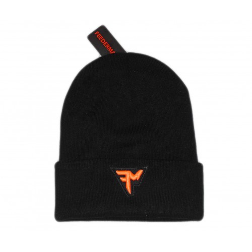 Feedermania Beanie Black téli sapka 