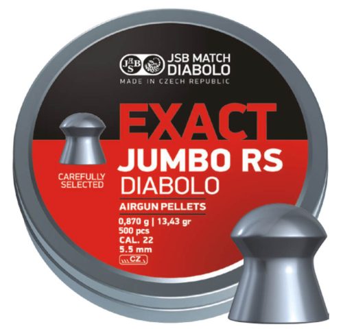JSB DIABOLO JUMBO RS 5,5MM 0,87G A500