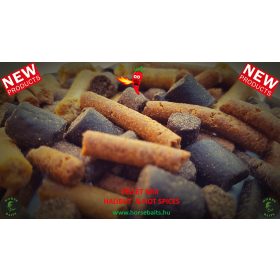  	 HORSE BAITS Pellet Mix Halibut&Hot Spice 1kg