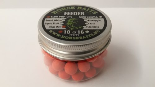  	 HORSE BAITS Pop Up 10mm Chili Out 