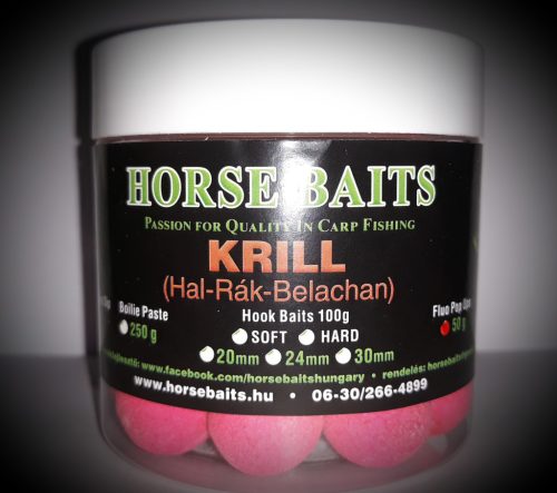  	 HORSE BAITS Pop Up 16mm Krill