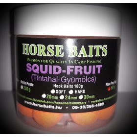 	 HORSE BAITS Pop Up 16mm Squid Fruit