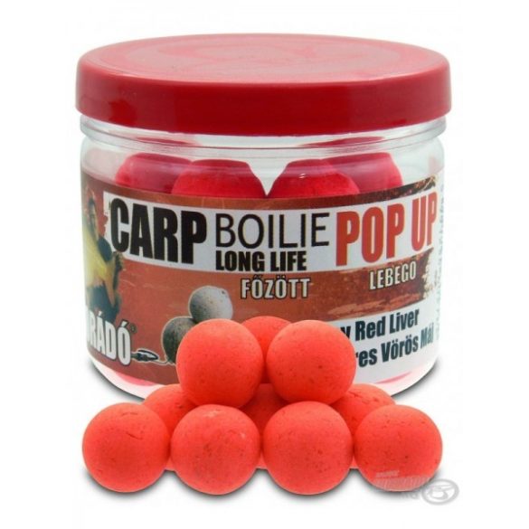 Haldorádó Carp Bojli Pop Up - Spicy Red Liver