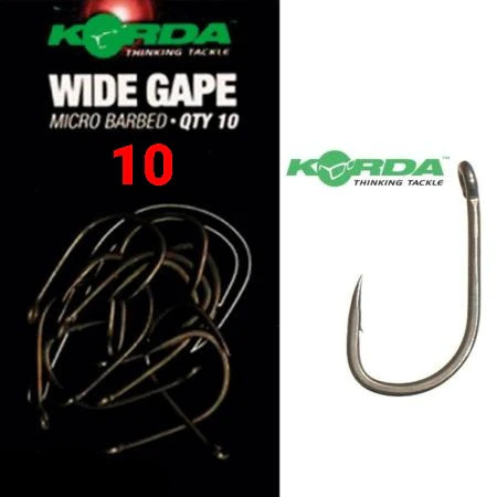 Korda Wide Gape horog 6-os méret