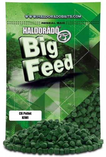 	 Haldorádó Big Feed C6 Pellet Kiwi 800g