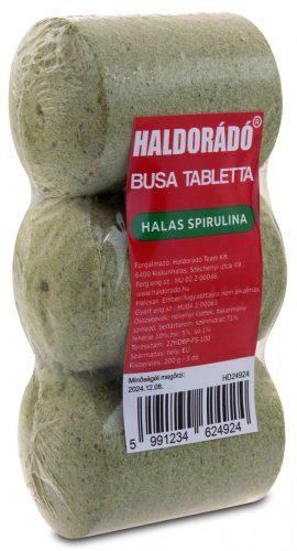 	 HALDORÁDÓ Busa tabletta SLOW Halas Spirulina