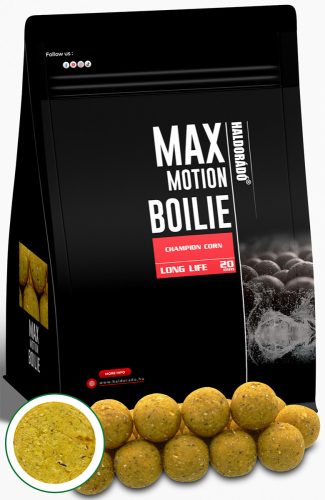 HALDORÁDÓ MAX MOTION Boilie Long Life 20 mm - Édes Ananász