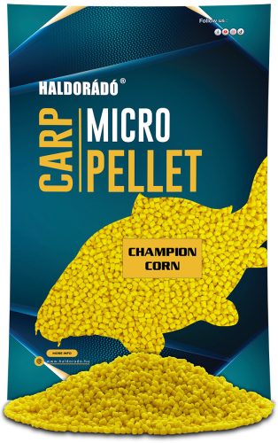 HALDORÁDÓ Carp Micro Pellet - Champion Corn