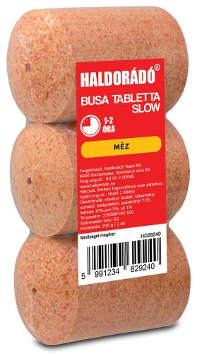 HALDORÁDÓ Busa tabletta SLOW Méz