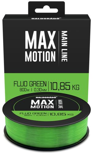 HALDORÁDÓ MAX MOTION Zsinór Fluo Green 0,30 mm  800 m