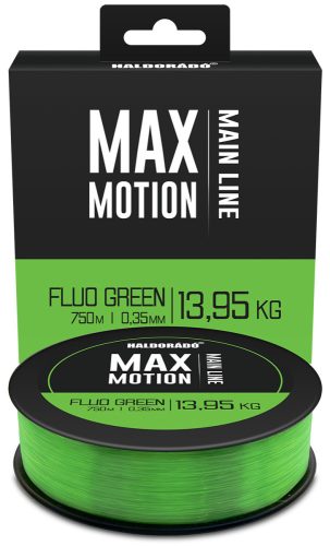 HALDORÁDÓ MAX MOTION Zsinór Fluo Green 0,35 mm  750 m