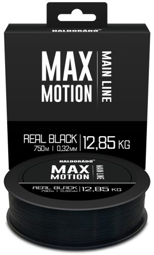 HALDORÁDÓ MAX MOTION Zsinór Real Black 0,32 mm 750 m