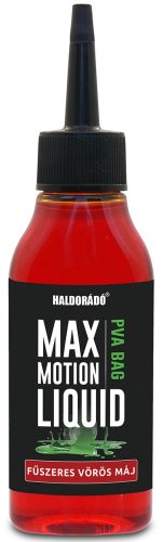 HALDORÁDÓ MAX MOTION PVA Bag Liquid - Fűszeres Vörös Máj