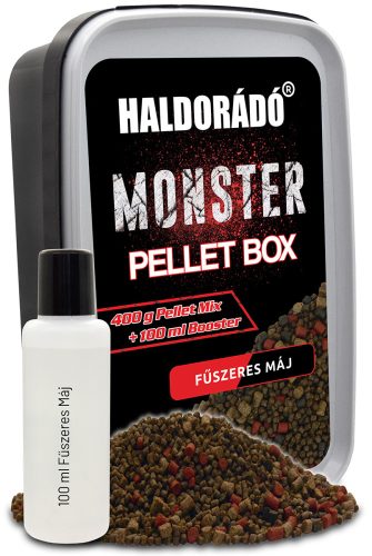 HALDORÁDÓ MONSTER Pellet Box - Fűszeres Máj