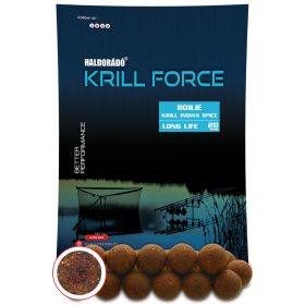  HALDORÁDÓ Krill Force Boilie Long Life 20 mm - Krill Indian Spice