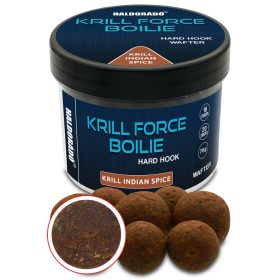   HALDORÁDÓ Krill Force Boilie Hard Hook Wafter 16, 20 mm - Krill Indian Spice