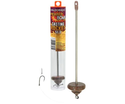 HALDORÁDÓ Pellet Bomb Casting Rocket 50g Fix Szerelék