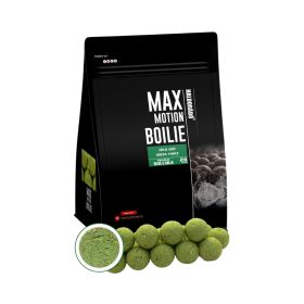   HALDORÁDÓ MAX MOTION Boilie Premium Oldódó 24 mm - Green Force-Pisztácia 