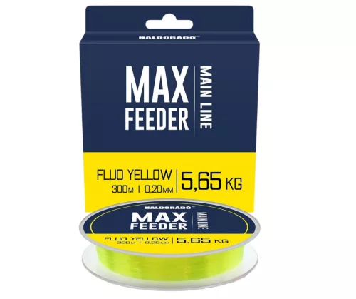 HALDORÁDÓ MAX Feeder Fluo Yellow 300m 0,22 mm 